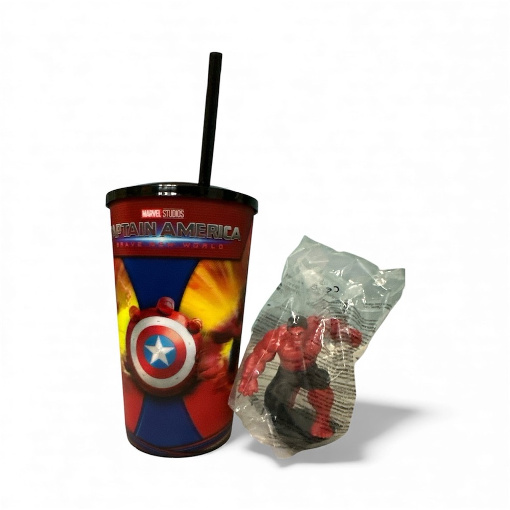 Marvel Studios Captain America  Tumbler with Straw
“Brave New World” - Red Hulk